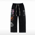 Hellstar Graphic Black Sweatpants